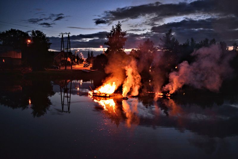Noc świętojańska w Lubiewie - ZDJĘCIA