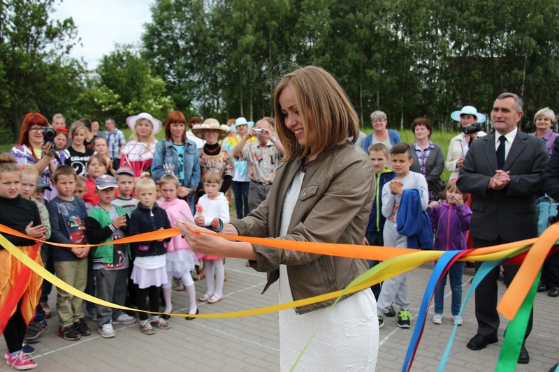 Żalno: Otworzyli kwiatowy zakątek - ZDJĘCIA