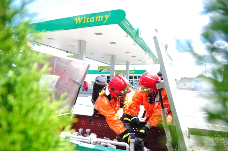 Stacja BP w Tucholi mogła wylecieć w powietrze!  ZDJĘCIA