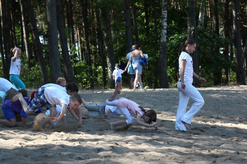 Gmina Śliwice: Dzieci ćwiczyły capoeirę - ZDJĘCIA