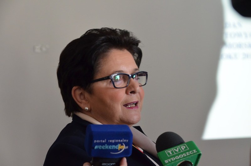 Tuchola: Minister Piotrowska zajrzała na komendę - ZDJĘCIA