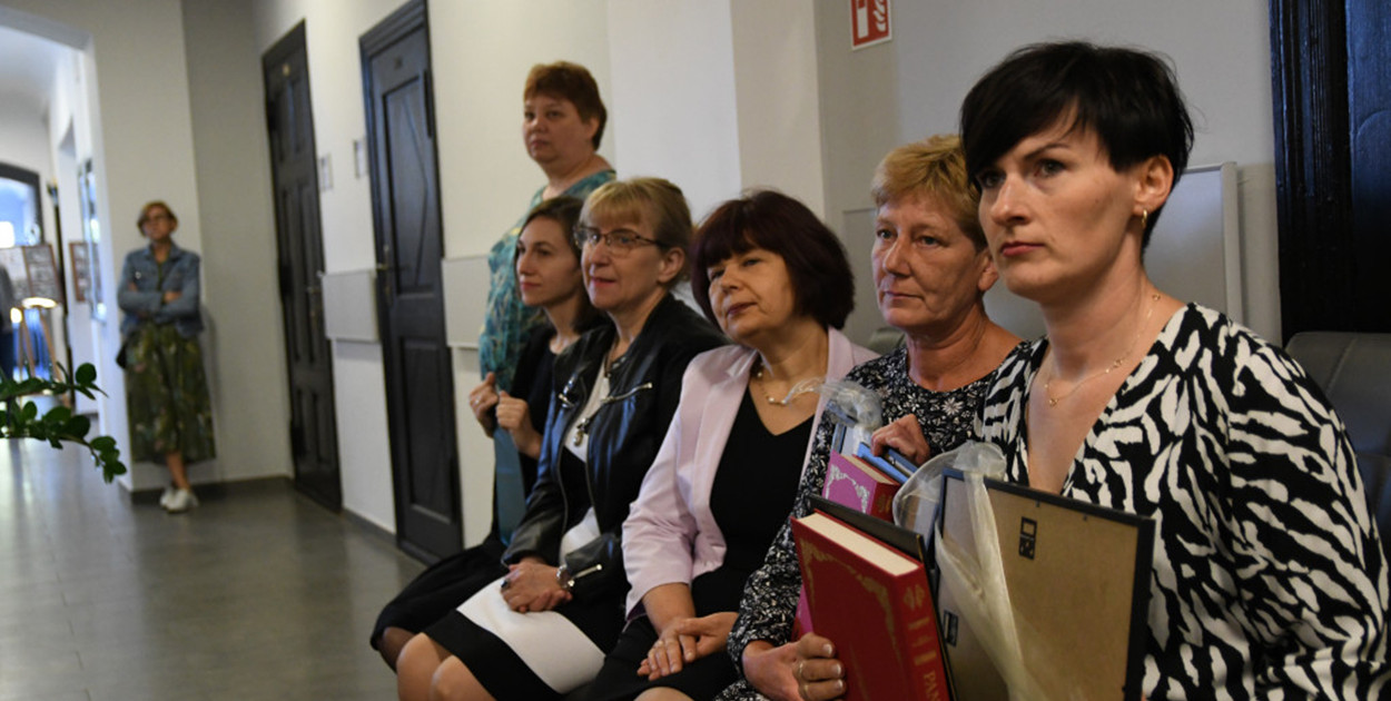 Rusza Ogólnopolski Tydzień Bibliotek. Na zdjęciu przedstawicielki tucholskiej MBP