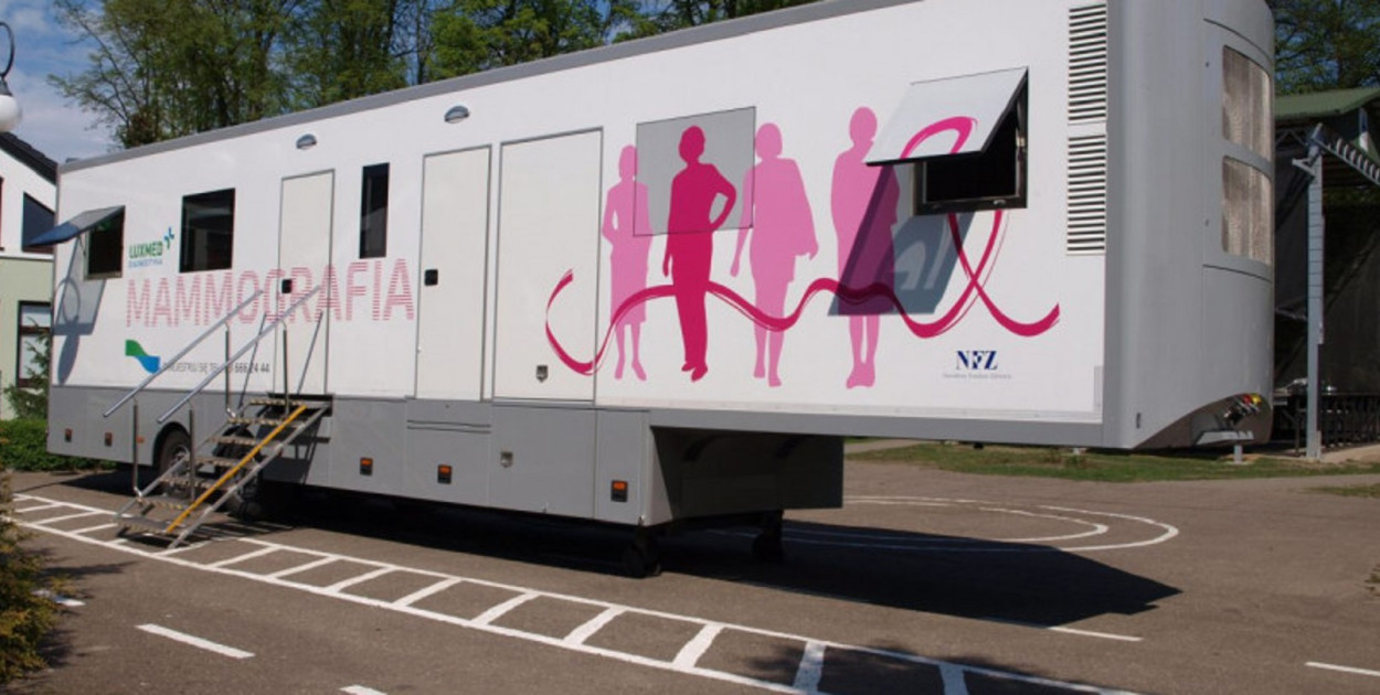We wrześniu mobilna pracownia pojawi się w: Śliwcach, Kęsowie, Lubiewie, Cekcynie oraz Gostycynie. Fot. LUX MED