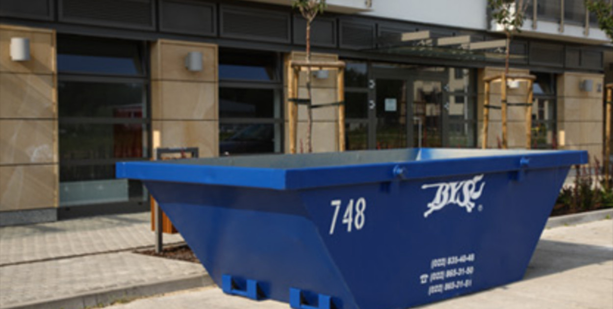 Wynajem kontenerów na odpady