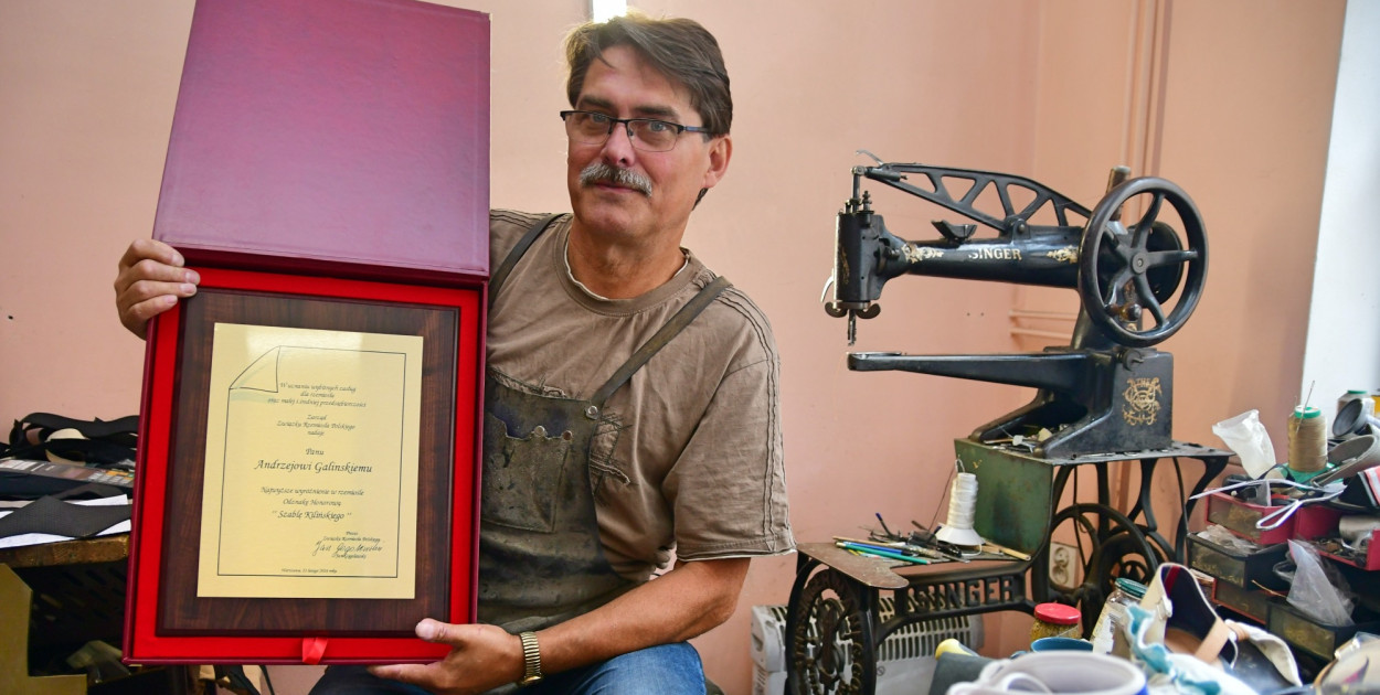 TUCHOLSKI SZEWC ma wielki powód do dumy! Galinski z SZABLĄ KILIŃSKIEGO