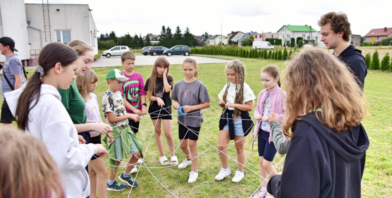 W Lubiewie trwa program teatralny, w którym biorą udział młodzi mieszkańcy gminy.