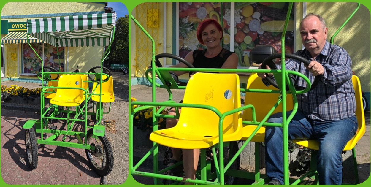 Kamila Zimorska i Andrzej Krzyżanowski opowiadają o nietypowej formie wycieczki trasą kęsowskich bunkrów. Fot. nadesłane