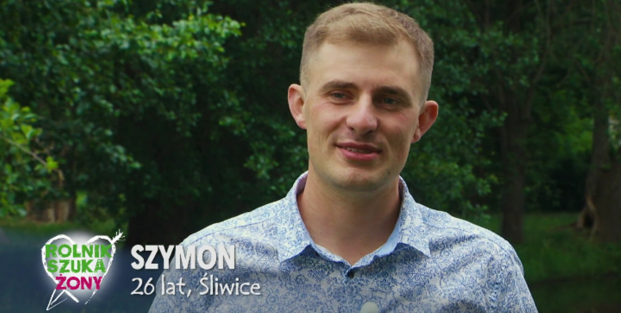 Szymon z gminy Śliwice kontynuuje przygodę w programie "Rolnik szuka żony"