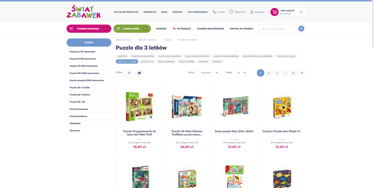 Puzzle dla 3-latków: Jak wspierają rozwój motoryki małej i koordynacji wzrokowo-ru