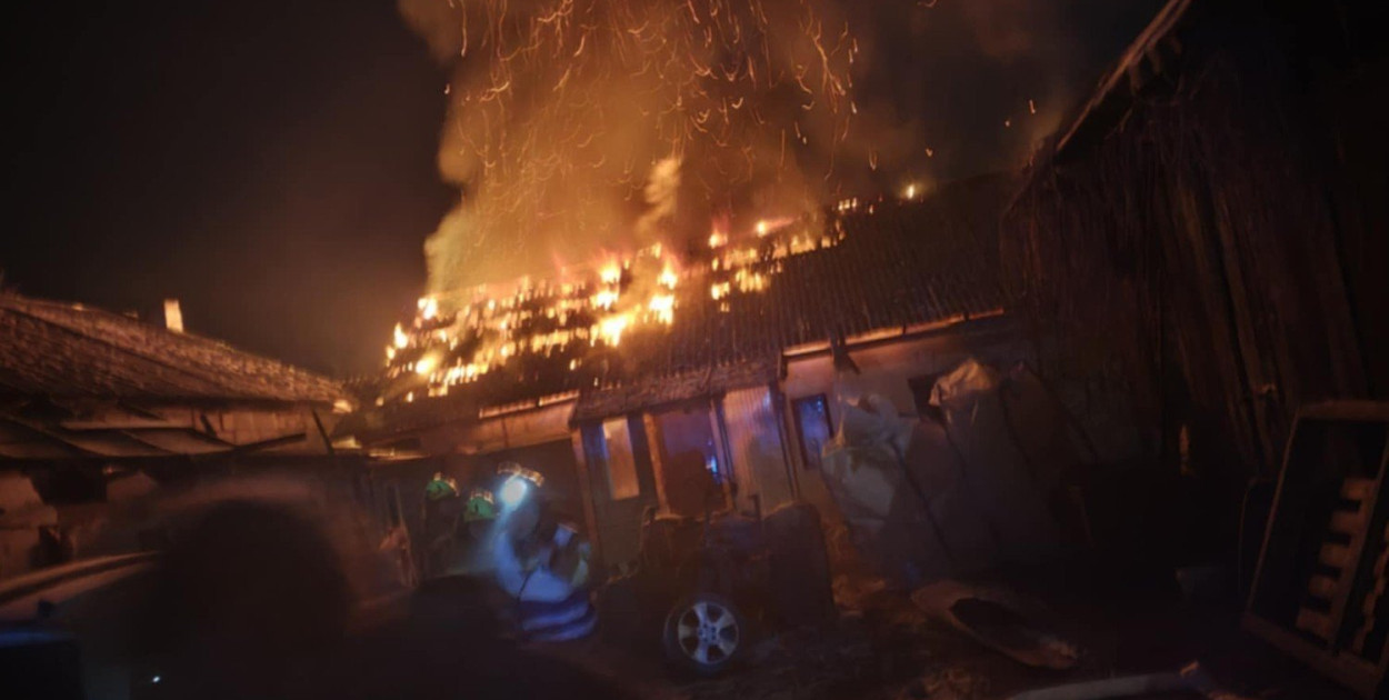 Pożar w Cekcynku strawił budynek mieszkalny. Do odbudowy jest też kotłownia