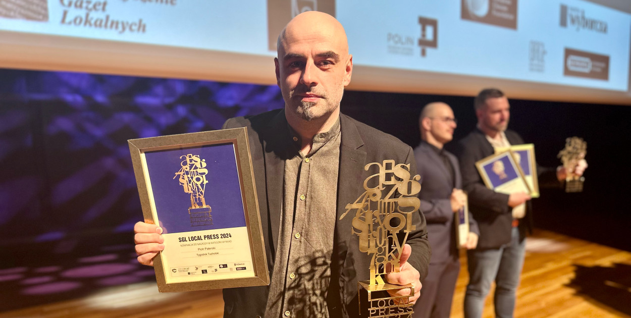 Piotr Paterski wygrywa SGL Local Press w kategorii WYWIAD!