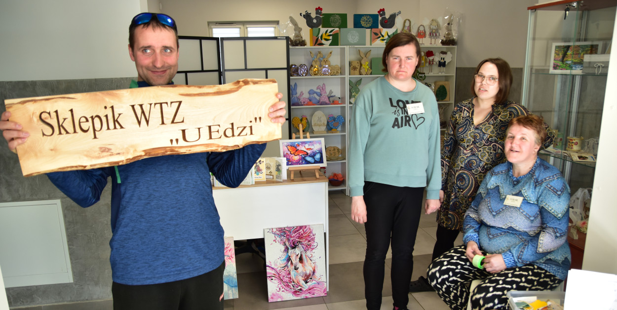 Tuchola: Na półkach prawdziwe cudeńka! WTZ zaprasza do swojego sklepiku