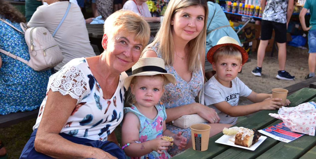 Dożynki to wydarzenie dla całych rodzin.Fot. Agata Wiśniewska 