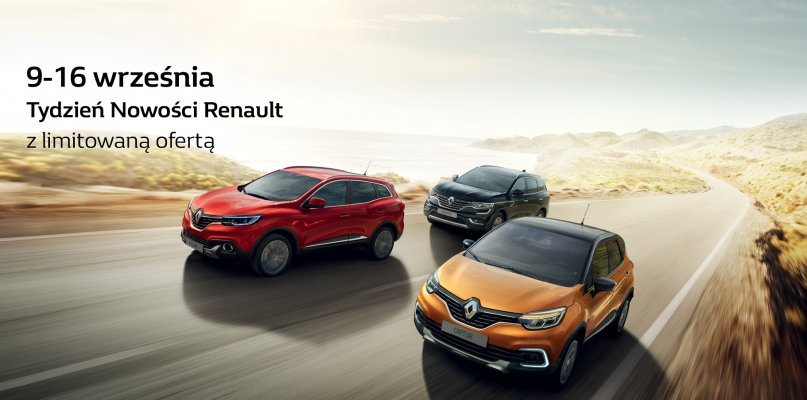 Renault zaprasza na Tydzień Nowości. Fot. materiały promocyjne