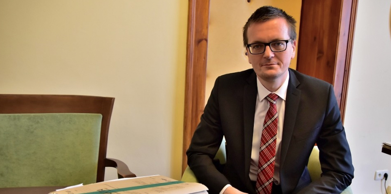 Marcin Dobies jest nowym prezesem Sądu Rejonowego w Tucholi. Fot. Elżbieta Doniecka