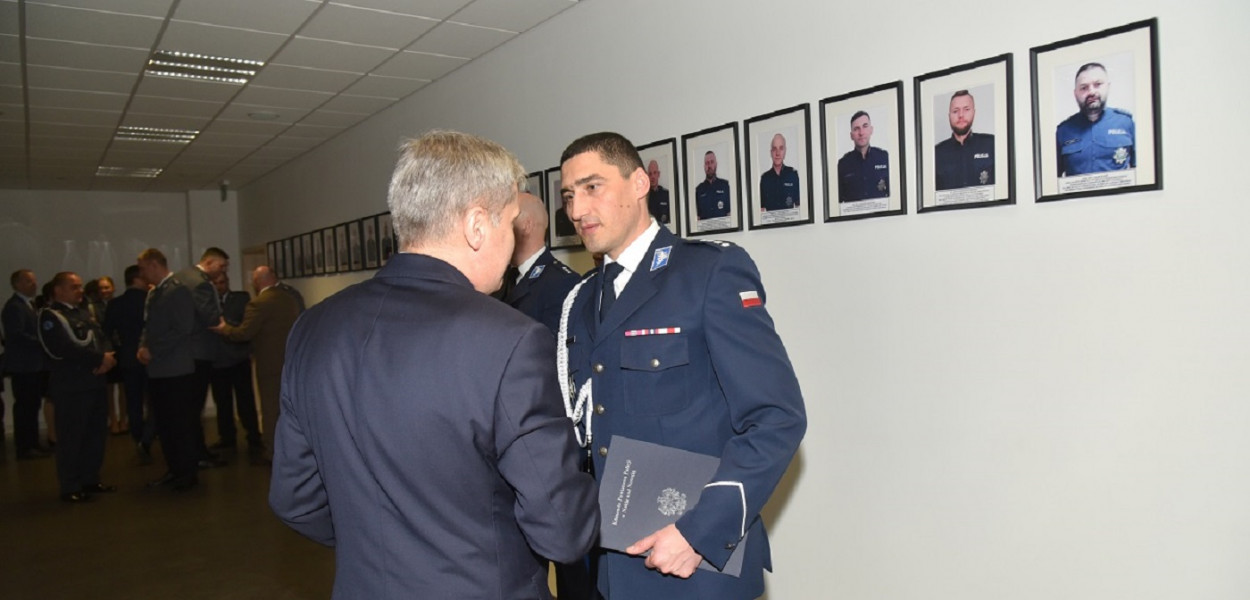 Nowym szefem tucholskich policjantów został 42-letni nadkomisarz Marcin Szulczyk. fot. KPP  w Tucholi