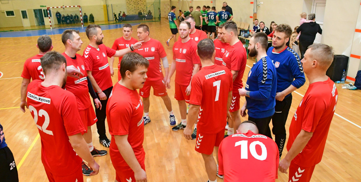 LKS Kęsowo - MKS Handball Czersk, 13 stycznia 2024. fot. Piotr Paterski