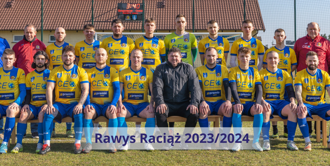 Rawys CEO Raciąż zagra pierwszy mecz z bydgodskim klubem. 
