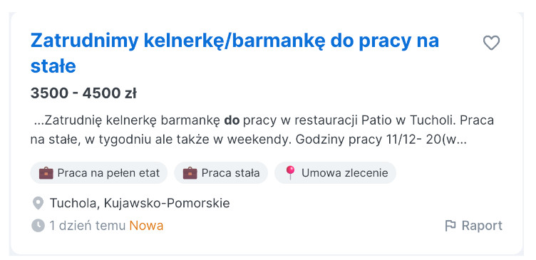Oferta pracy w Tucholi, research FXMAG