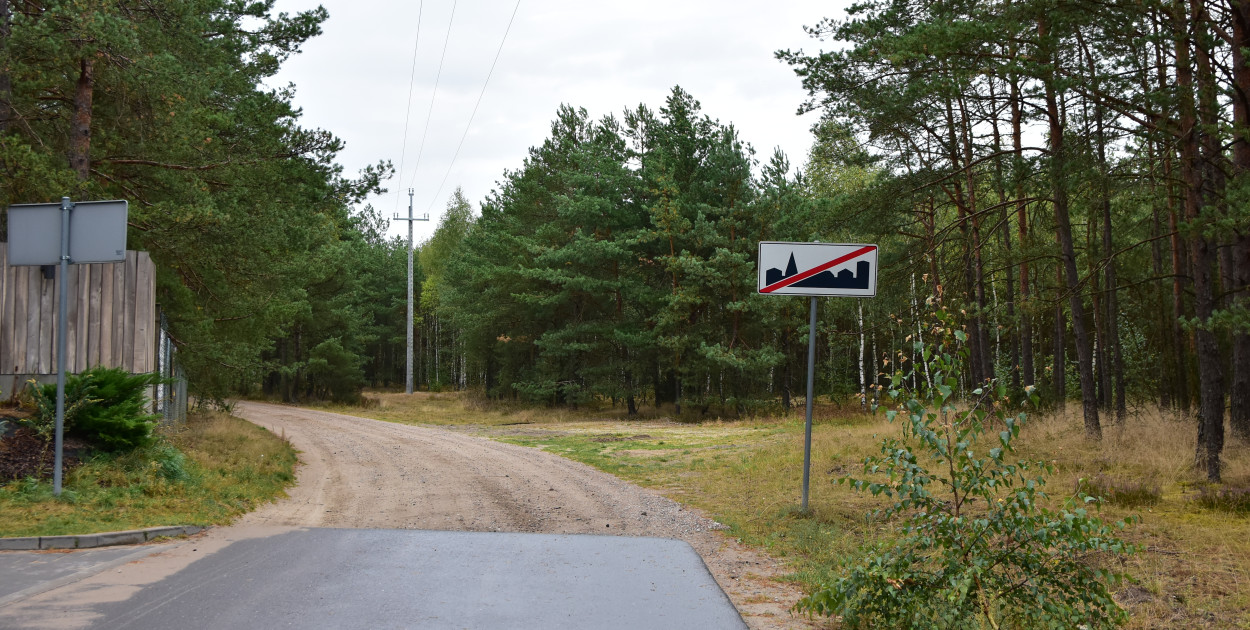 Gm. Śliwice: Inwstycje na drogach gminnych. fot. Anna Lipska