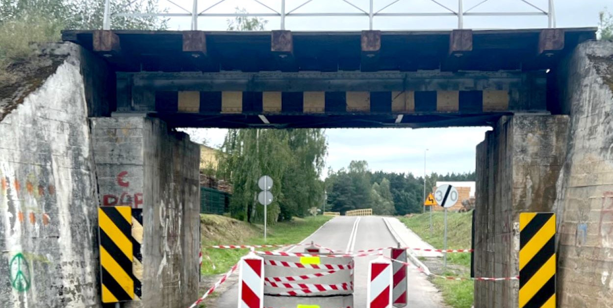 Od soboty pociągi przejadą po wiadukcie w Śliwicach. fot. Facebook: Powiat Tucholski 