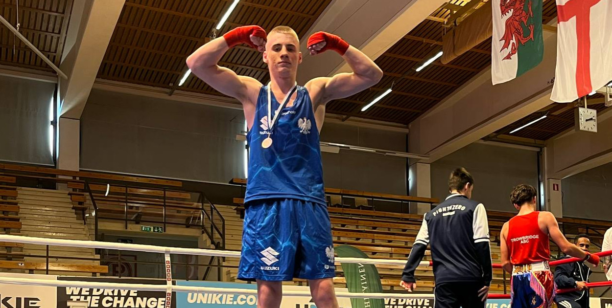Jakub Gruszka zyskał doświadczenie w starciach z rywalami spoza kraju. 