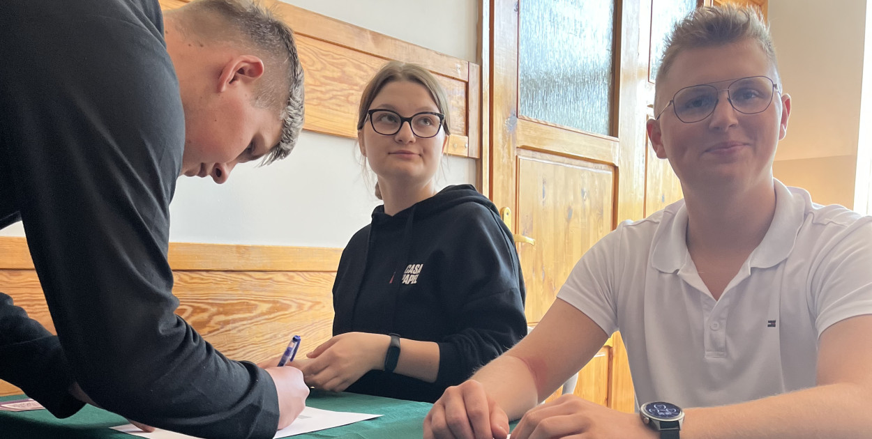 W ZSLiA symulacja wyborów prezydenckich trwała od 12 do 13 maja. Fot. ZSLiA