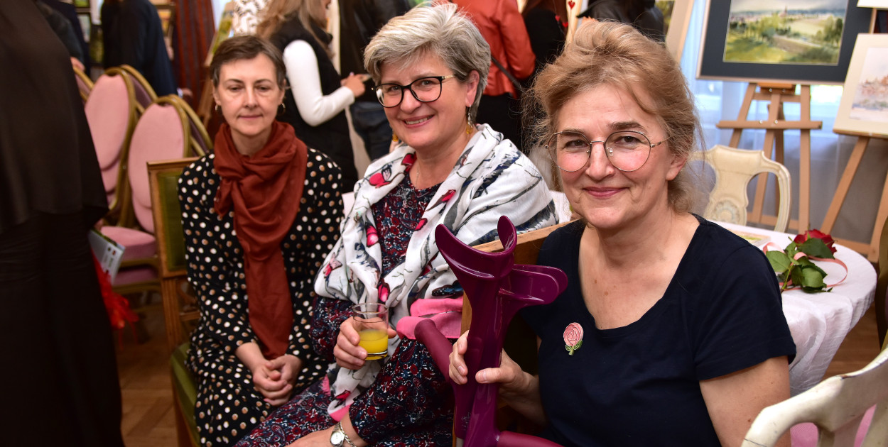 W plenerze a następnie wernisażu udział wzięły także artystki z naszego regionu: Wiktoria Timofiejewa, Małgorzata Obuchowska i Anna Narloch. 