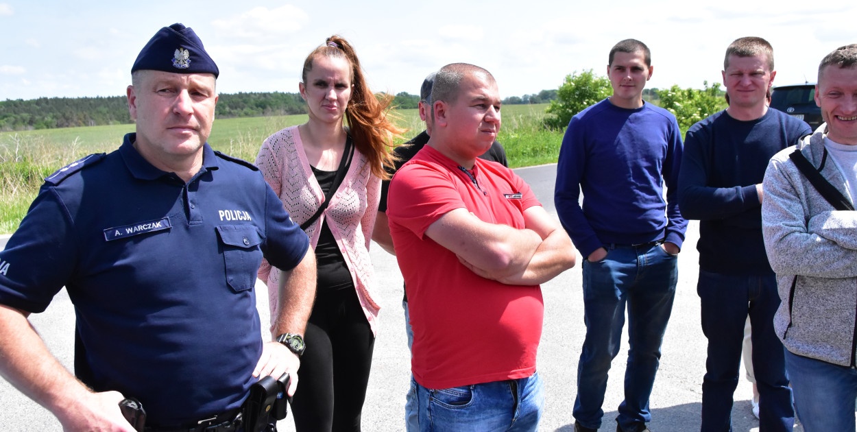 Podejmowane działania przez poszkodowanych hodowców bydła przyniosły skutek. Właściciel firmy skupującej bydło zatrzymany. Fot. Anna Lipska
