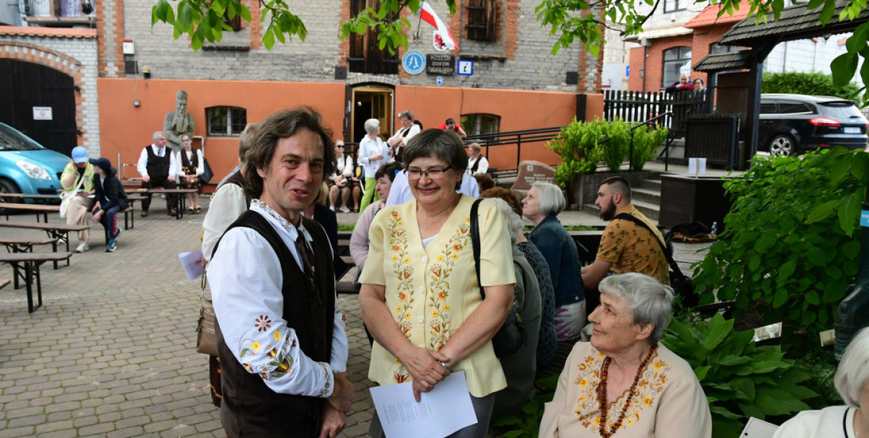 W programie wydarzenia m.in. plachandry z Marcinem Kiedrowskim widocznym na zdjęciu. Fot. Anna Lipska