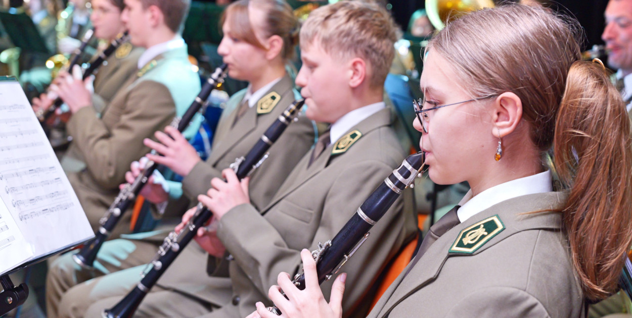 Reprezentacyjna Orkiestra Lasów Państwowych zagra w Tucholi 27 czerwca. Fot. Piotr Paterski