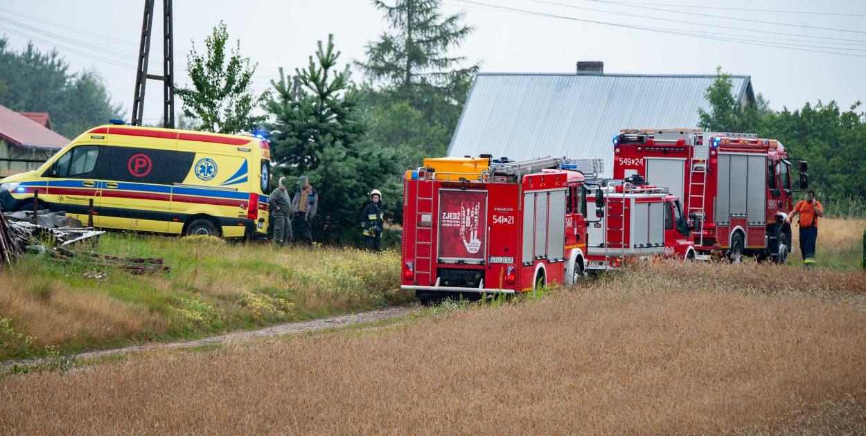 Na miejscu działały zastępy: OSP Nowy Sumin, OSP Cekcyn, JRG Tuchola i ZRM. Zmarły mężczyzna miał 73 lata.