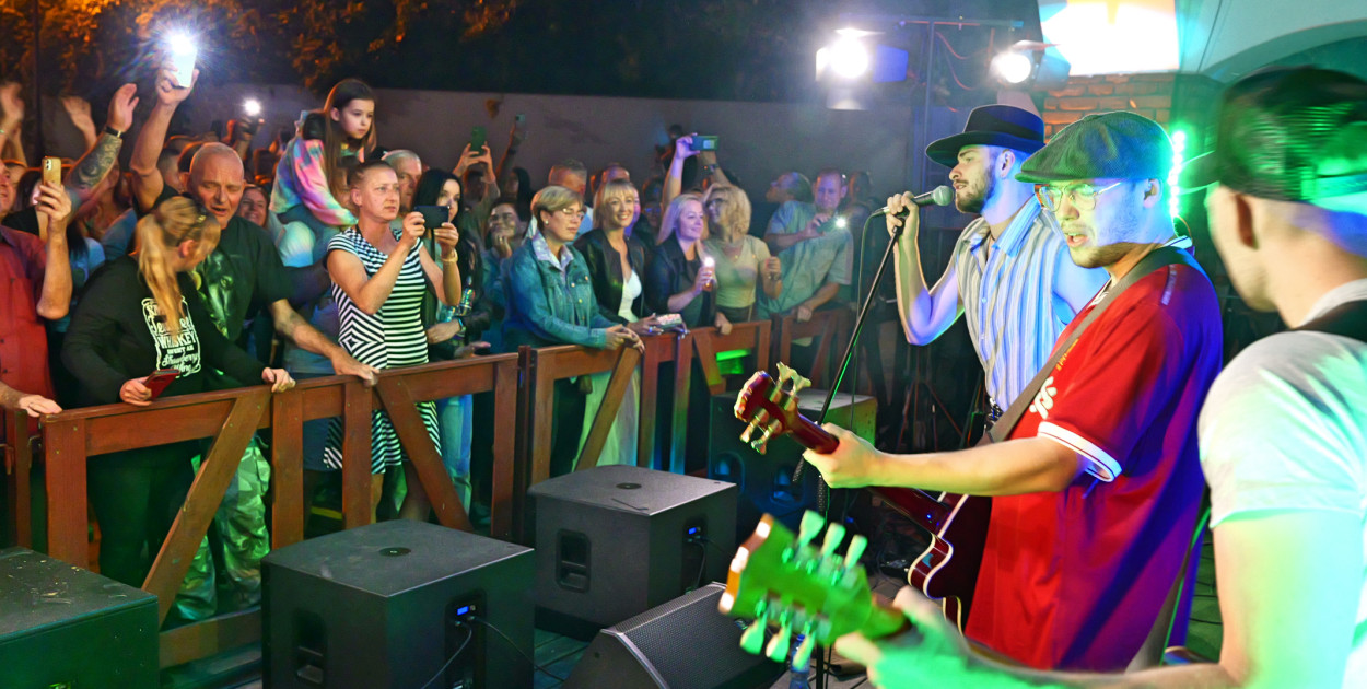 Skazani na Dżem. Kapitalny koncert w ramach Kocioł Festival. Cekcyn, 9 sierpnia. Fot. Piotr Paterski