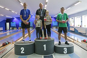 Natalia Ostrowska i Błażej Krueger - kręglarscy mistrzowie Tucholi-4446