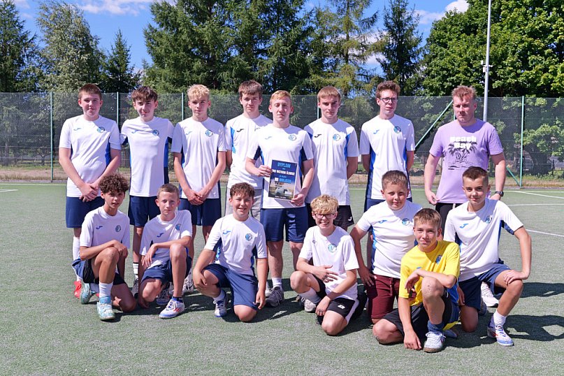 W Śliwicach grali w piłkę dla Irenki Rolewicz. I zbierali