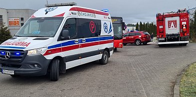 Autobus wjechał na chodnik i potrącił śmiertelnie pieszego-20003