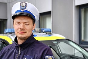 Tucholscy policjanci rywalizowali w konkursie dotyczącym ruchu drogowego-21578