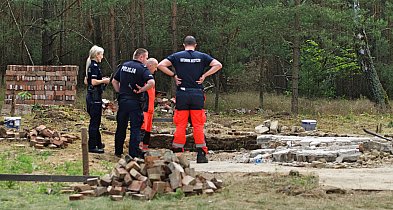 Iwiec gmina Cekcyn. Wypadek podczas rozbiórki budynku! ZDJĘCIA -22437