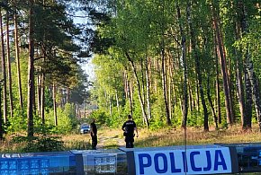  Tuchola: Policjanci i strażacy szukali zaginionego tucholanina-22505