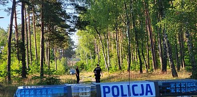  Tuchola: Policjanci i strażacy szukali zaginionego tucholanina-22505