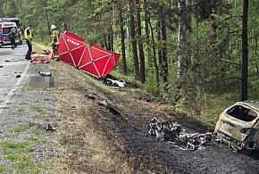 Tuchola - Świecie. Tragiczny w skutkach wypadek na DW 240. Jest ofiara śmiertelna-22545