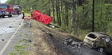 Tuchola - Świecie. Tragiczny w skutkach wypadek na DW 240. Jest ofiara śmiertelna.-22545