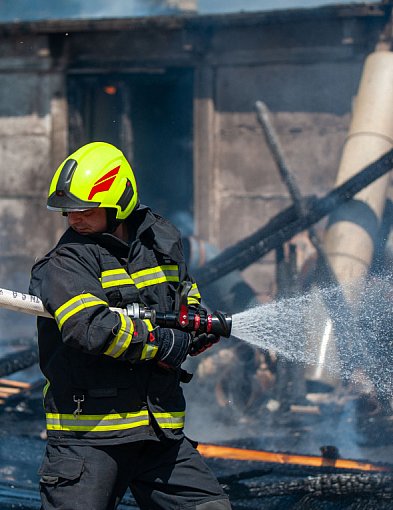 Znowu pożar! Ogień pojawił się w tartaku w Błądzimu / ZDJĘCIA i SZCZEGÓŁY-22561