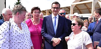 Morawiecki w Lińsku: Konferencja prasowa posłów PiS-u i wójta. O czym mówili? -22801