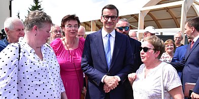 Morawiecki w Lińsku: Konferencja prasowa posłów PiS-u i wójta. O czym mówili? -22801