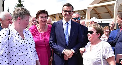 Morawiecki w Lińsku: Konferencja prasowa posłów PiS-u i wójta. O czym mówili? -22801