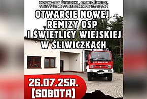 Gmina Śliwice: W Śliwiczkach oficjalnie otworzą remizę i świetlicę / ZAPOWIEDŹ-22836