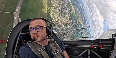 Łukasz Wołejko z medalem akrobacyjnych mistrzostw Polski -22892