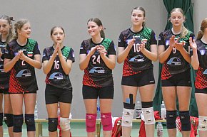 Siatkówka - nie najlepszy występ ligowy młodziczek-4785