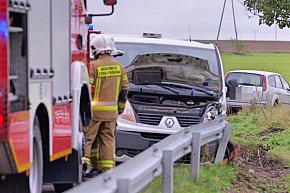 Kamienica - wtorkowy wypadek na znanym łuku drogi-4792